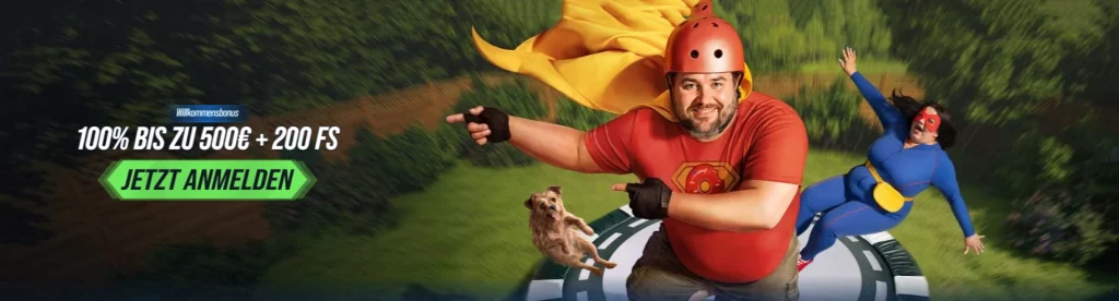 vegashero jetzt anmelden